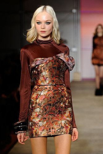 Zac Posen's Fall 2010 Answer to His Growing Pains: Out with the Gowns, In with the Minidresses Zac Posen's Fall 2010 Answer to His Growing Pains: Out with the Gowns, In with the Minidresses