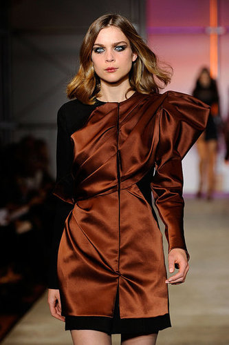 Zac Posen's Fall 2010 Answer to His Growing Pains: Out with the Gowns, In with the Minidresses Zac Posen's Fall 2010 Answer to His Growing Pains: Out with the Gowns, In with the Minidresses