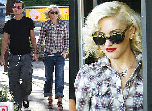Photos of Gwen Stefani and Gavin Rossdale Out for Lunch on Valentine's Day