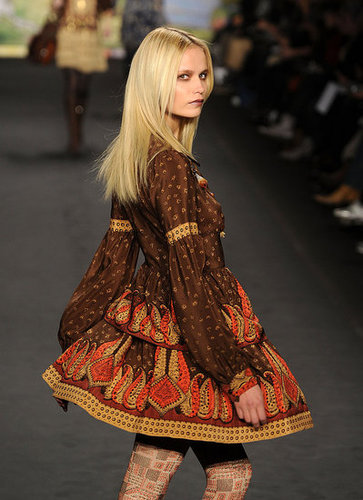 New York Fashion Week: Anna Sui Fall 2010 New York Fashion Week: Anna Sui Fall 2010