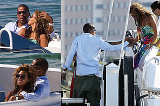 Photos of Beyonce Knowles and Jay-Z on A Yacht In Miami