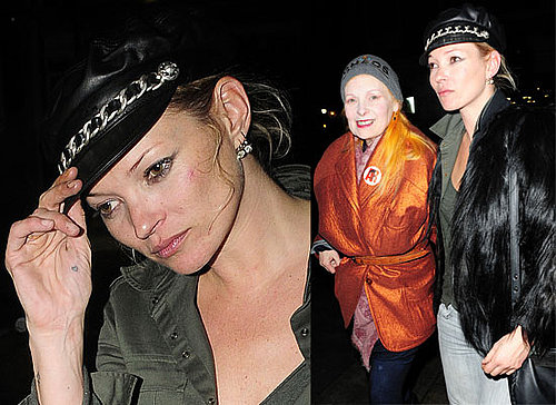 Photos of Kate Moss at Vivienne Westwood's London Fashion Week Party Plus Alexa Chung and Nicola Roberts