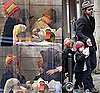 Photos of Brad, Shi and Z