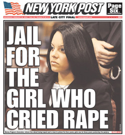 Speed Read! NY Woman Who Lied About Rape Sentenced to Jail 