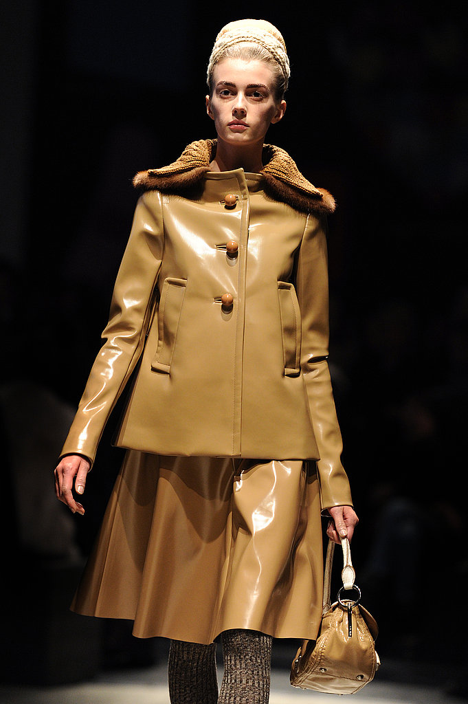 Miuccia Prada Flies Victoria's Secret Models in for Demure Fall 2010 Prada Show Miuccia Prada Flies Victoria's Secret Models in for Demure Fall 2010 Prada Show