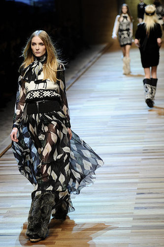 Milan Fashion Week: D&G Fall 2010 Milan Fashion Week: D&G Fall 2010