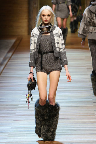 Milan Fashion Week: D&G Fall 2010 Milan Fashion Week: D&G Fall 2010