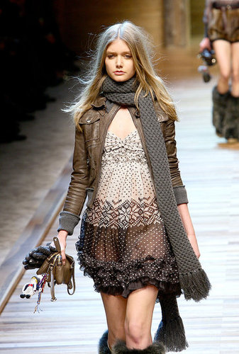 Milan Fashion Week: D&G Fall 2010 Milan Fashion Week: D&G Fall 2010