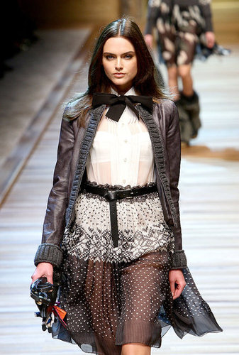 Milan Fashion Week: D&G Fall 2010 Milan Fashion Week: D&G Fall 2010