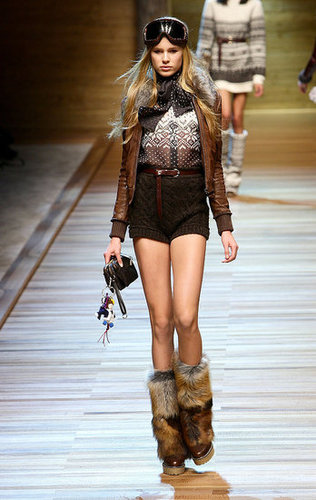 Milan Fashion Week: D&G Fall 2010 Milan Fashion Week: D&G Fall 2010