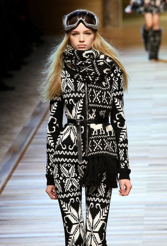 Milan Fashion Week: D&G Fall 2010 Milan Fashion Week: D&G Fall 2010
