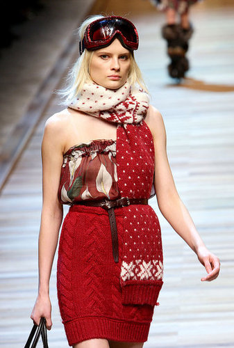 Milan Fashion Week: D&G Fall 2010 Milan Fashion Week: D&G Fall 2010