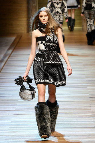 Milan Fashion Week: D&G Fall 2010 Milan Fashion Week: D&G Fall 2010