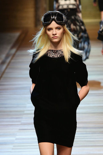 Milan Fashion Week: D&G Fall 2010 Milan Fashion Week: D&G Fall 2010