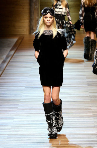 Milan Fashion Week: D&G Fall 2010 Milan Fashion Week: D&G Fall 2010
