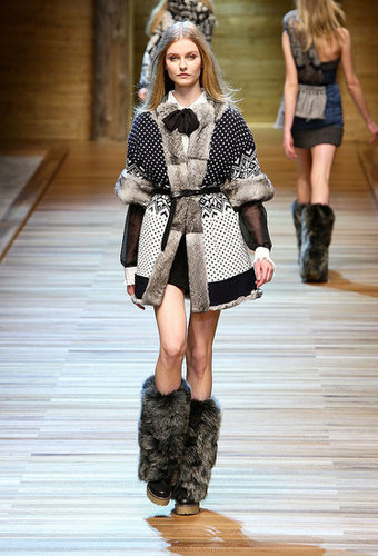 Milan Fashion Week: D&G Fall 2010 Milan Fashion Week: D&G Fall 2010
