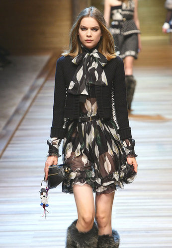 Milan Fashion Week: D&G Fall 2010 Milan Fashion Week: D&G Fall 2010
