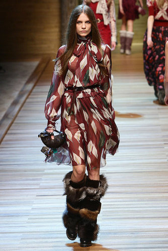 Milan Fashion Week: D&G Fall 2010 Milan Fashion Week: D&G Fall 2010