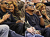 Photos of Beyonce and Jay-Z at a Lakers Game