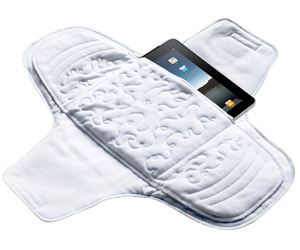 iMaxi: Maxi Pad iPad Case From Etsy 2010-02-26 03:47:16