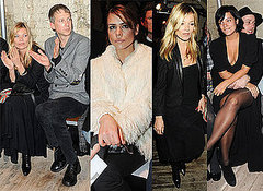 Photos of Kate Moss, Jefferson Hack, Lily Allen, Zak Starkey and James Brown at the Final Day of London Fashion Week 2010 Photos of Kate Moss, Jefferson Hack, Lily Allen, Zak Starkey and James Brown at the Final Day of London Fashion Week 2010