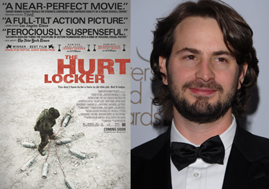 Mark Boal Wins the 2010 Best Original Screenplay Oscar for The Hurt Locker Mark Boal Wins the 2010 Best Original Screenplay Oscar for The Hurt Locker