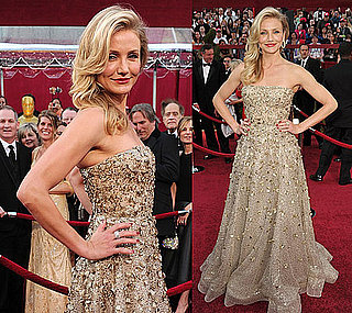 Photos of Cameron Diaz at 2010 Oscars on Red Carpet