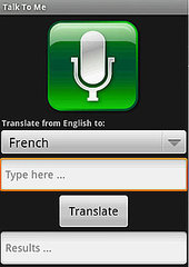 An Android Application For Voice Translation