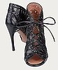 Azzedine Alaia Lace-Up Booties