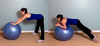 Ab Exercise Using an Exercise Ball