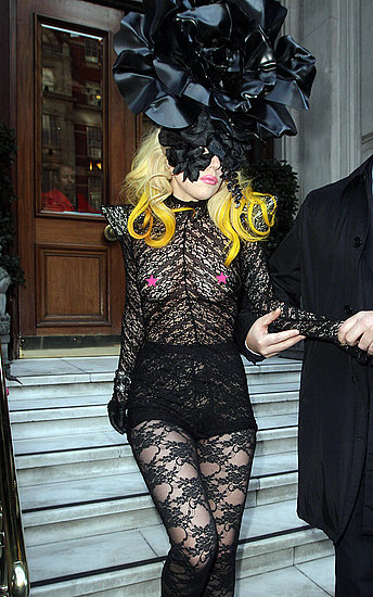Lady Gaga out and about in London