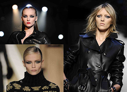 Photos of Dark Lined Cats Eyes at Milan Fashion Week Autumn 2010