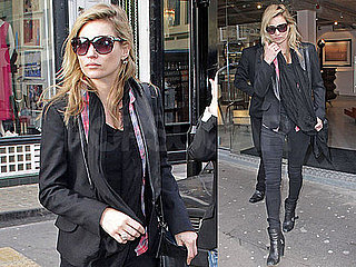 Photos of Kate Moss Shopping in London With James Brown
