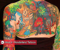 Alice in Wonderland Tattoos 2010-03-05 04:00:02