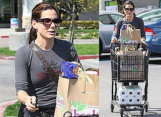 Photos of Sandra Bullock Shopping at Whole Foods