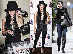 Photos of Lindsay Lohan at a Nokia Party in London With Jade Jagger