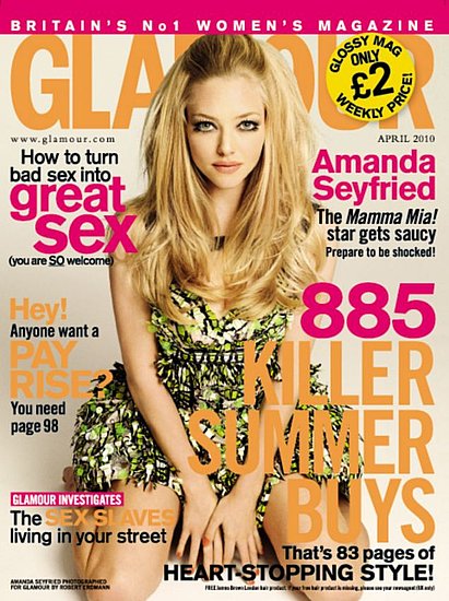 Amanda Seyfried does Glamour UK-april 2010