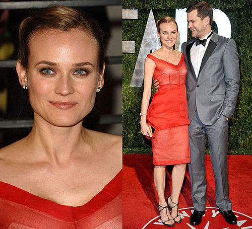 Diane Kruger and Joshua Jackson at 2010 Vanity Fair Oscars Afterparty
