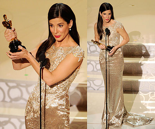 Sandra Bullock Celebrates Oscar Win With a Burger