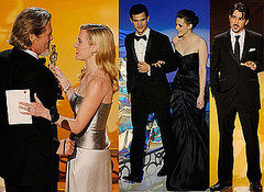 Extensive Gallery of Photos of all the Action Onstage at the Oscars 2010 Including Video of Kristen Stewart and Taylor Lautner Extensive Gallery of Photos of all the Action Onstage at the Oscars 2010 Including Video of Kristen Stewart and Taylor Lautner