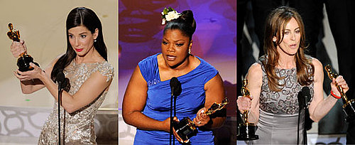 Highlights From Sandra Bullock, Mo'Nique, and Kathryn Bigelow's Oscar Acceptance Speeches