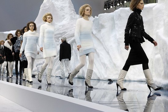 Chanel Fall 2010: All Faux Fur and Icebergs Chanel Fall 2010: All Faux Fur and Icebergs