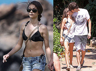 Photos of Sarah Hyland in a Bikini and Boyfriend Matt Prokop Relaxing on the Beach in Hawaii