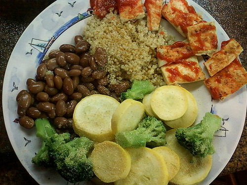Quinoa and tofu-dieters, vegans and food lovers delight!