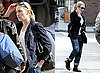 Photos of Kate Winslet Wearing Motorcycle Boots and Jeans in the West Village of NYC