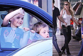Photos of Britney Spears, Sean Preston Spears Federline, Jayden James Spears Federline, and Lynne Spears Together in LA