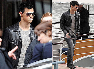Photos of Taylor Lautner in Paris With Contest Winner