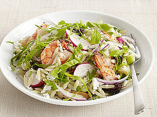 Spinach-Orzo Salad With Shrimp Recipe