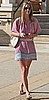 Nicky Hilton in Mosaic Printed Tolani Tunic Shopping in LA