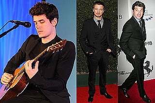 Photos of John Mayer, Patrick Dempsey, and Jeremy Renner at a Haiti Benefit in LA 2010-03-19 12:30:00
